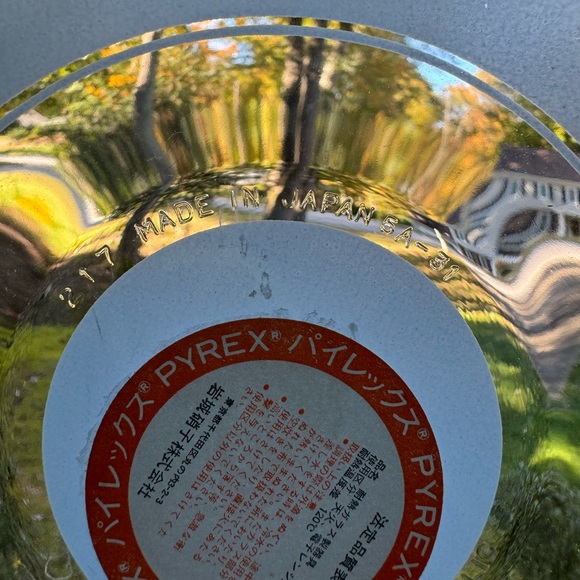 Japanese Iwaki Pyrex cake plates with basket NIB - Picture 5 of 9